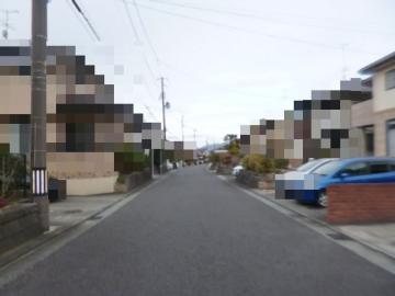 前面道路含む現地写真(2025年2月)