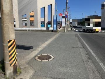 前面道路含む現地写真(2025年10月)