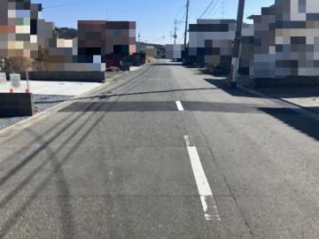 前面道路含む現地写真(2026年2月)