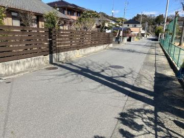 前面道路含む現地写真(2026年3月)