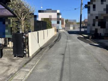 前面道路含む現地写真(2026年4月)