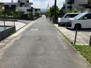 前面道路含む現地写真(2026年7月)