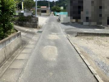 前面道路含む現地写真(2026年8月)