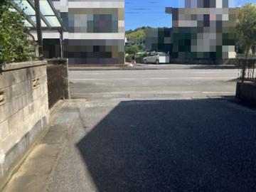前面道路含む現地写真(2026年9月)