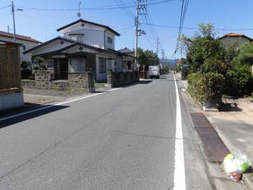 前面道路含む現地写真(2019年9月)