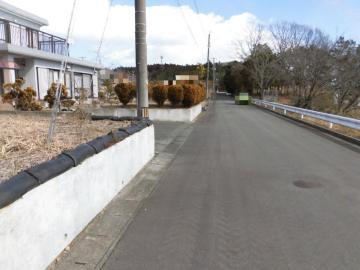 前面道路含む現地写真(2022年2月)