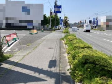 前面道路含む現地写真(2025年5月)