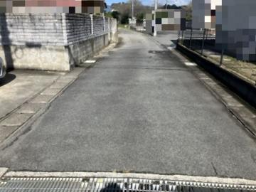 前面道路含む現地写真(2025年10月)