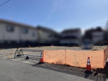 前面道路含む現地写真／北側道路(2026年2月)