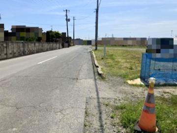 前面道路含む現地写真(2026年4月)