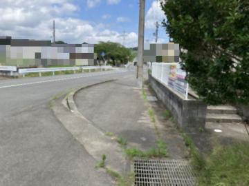 前面道路含む現地写真(2026年8月)