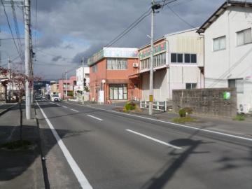 前面道路含む現地写真(2020年11月)