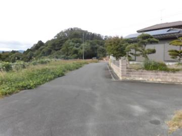 前面道路含む現地写真(2023年10月)