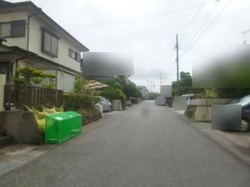 前面道路含む現地写真(2025年7月)