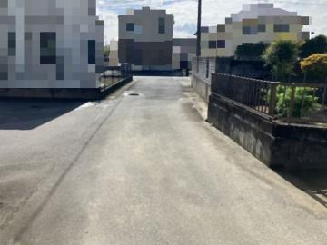 前面道路含む現地写真(2025年10月)