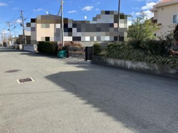 前面道路含む現地写真(2026年1月)