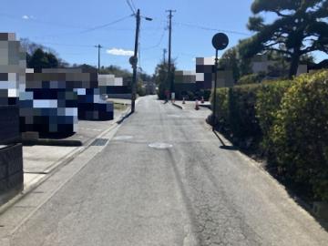 前面道路含む現地写真(2026年3月)