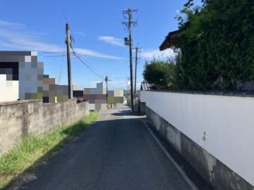 前面道路含む現地写真(2026年9月)
